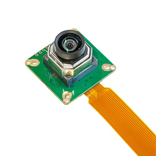 Arducam IMX477 Autofokus und Softwaregesteuerte Focus HQ Kamera, 12MP 100° FOV Kameramodul kompatibel mit NVIDIA Jetson Orin NX/AGX Orin, M12 Objektiv von Arducam