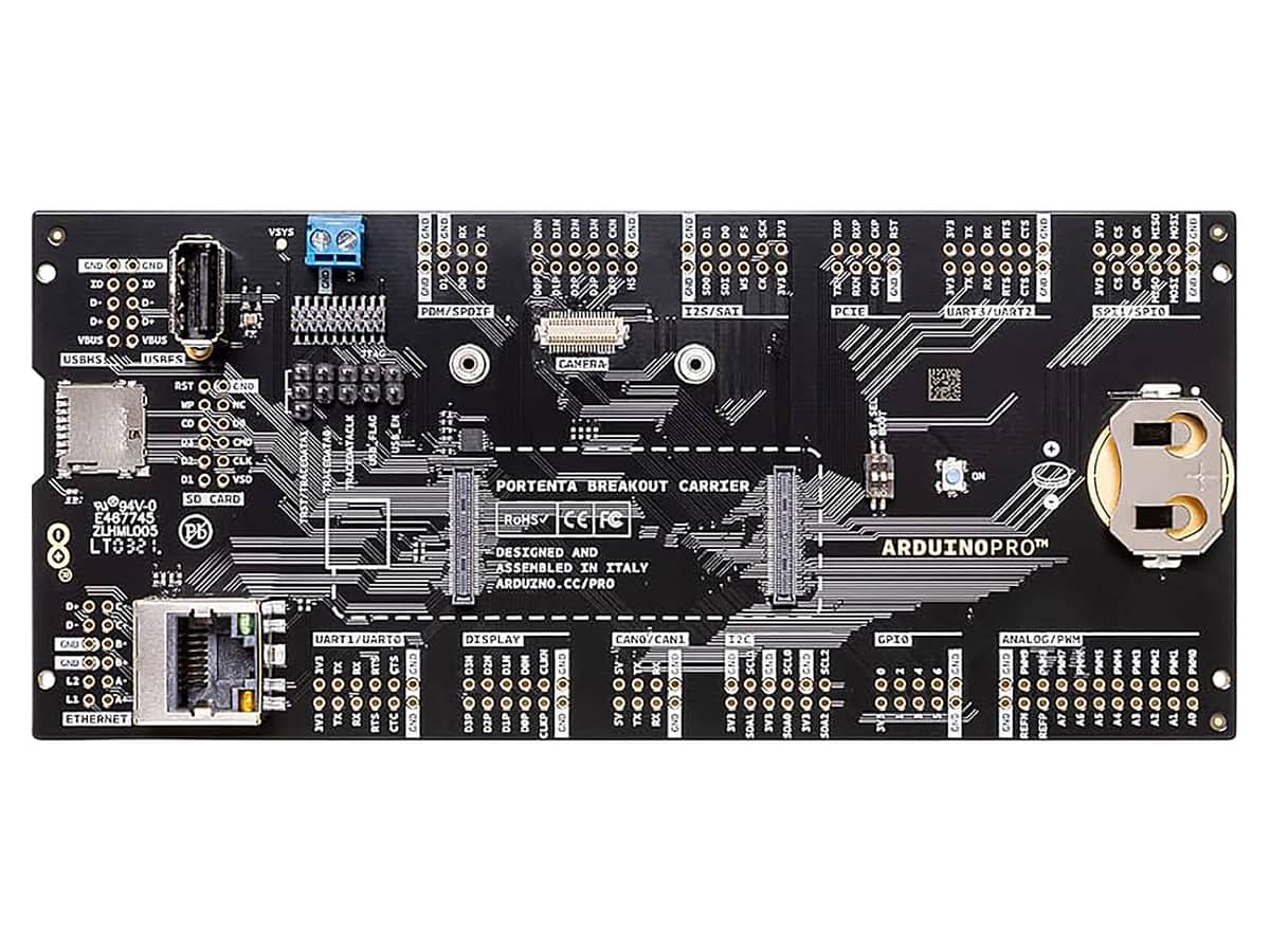 ARDUINO PRO Arduino Portenta Breakout Erweiterungsboard ARDUINO PRO Arduino Portenta Breakout Erweiterungsboard von Arduino