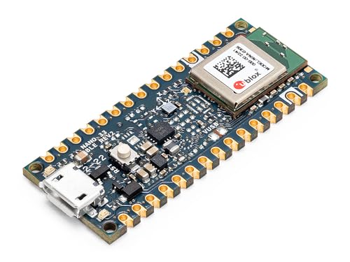Arduino Nano 33 BLE Rev2 - [ABX00071] - nRF52840 - Micropython, Kleiner Formfaktor, Bluetooth® Low Energy, 3V3 von Arduino