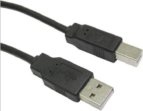 Arduino USB-Kabel USB 2.0 USB-A Stecker, USB-B Stecker 1.80m Schwarz A000045 von Arduino