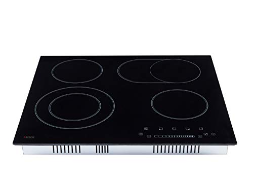 Arebos Glaskeramikkochfeld | 6600 W | 4 Kochfelder | 59 cm | autark | inkl. Dual-Kochzone und Bräterzone | mit Sensor Touch | Kindersicherung | Überhitzungsschutz | Autoabschaltung Arebos Glaskeramikkochfeld | 6600 W | 4 Kochfelder | 59 cm | autark | inkl. Dual-Kochzone und Bräterzone | mit Sensor Touch | Kindersicherung | Überhitzungsschutz | Autoabschaltung von Arebos