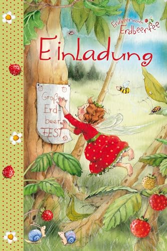 Erdbeerinchen Erdbeerfee. Einladungskarten (8 Stück) von Arena