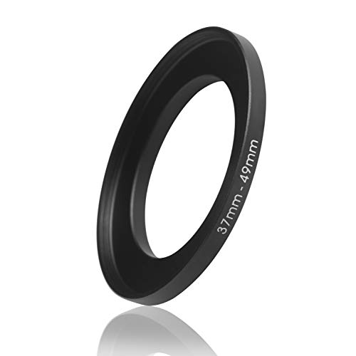 Ares Foto® Step Up Filteradapter Adapter Ring. CNC-gefrästes Aluminium. Kompatibel mit Objektiven Aller Hersteller: Canon Sony Nikon Fujifilm Olympus Pentax Leica Tamron Sigma (37mm – 49mm) von Ares Foto