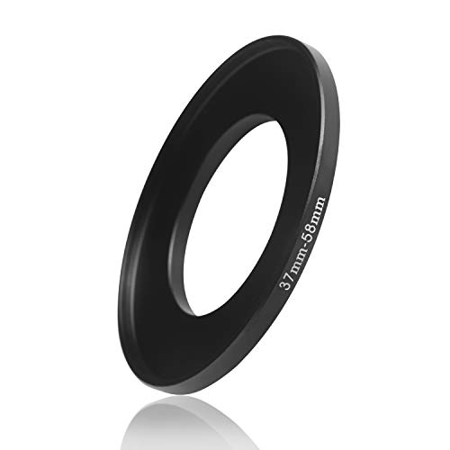 Ares Foto® Step Up Filteradapter Adapter Ring. CNC-gefrästes Aluminium. Kompatibel mit Objektiven Aller Hersteller: Canon Sony Nikon Fujifilm Olympus Pentax Leica Tamron Sigma (37mm – 58mm) von Ares Foto