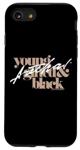 Aretha Franklin Young Gifted and Black Bold Zitat Hülle für iPhone SE (2020) / 7 / 8 von Aretha Franklin
