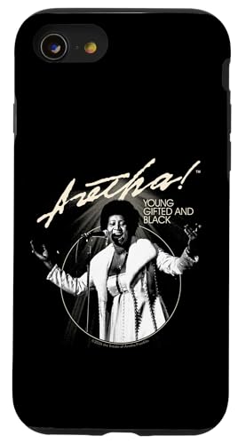 Aretha Franklin Young Gifted und Black Live Hülle für iPhone SE (2020) / 7 / 8 von Aretha Franklin
