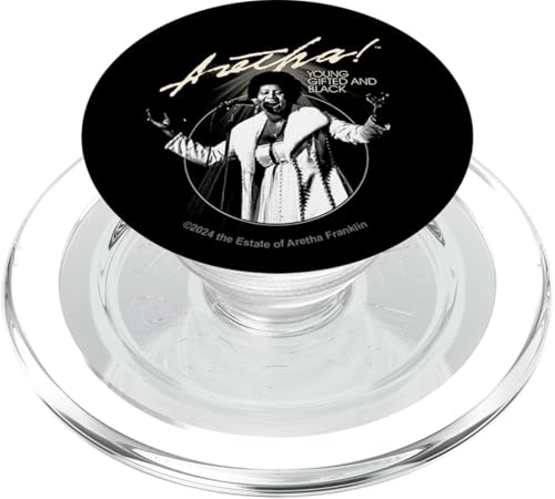 Aretha Franklin Young Gifted und Black Live PopSockets PopGrip für MagSafe Aretha Franklin Young Gifted und Black Live PopSockets PopGrip für MagSafe von Aretha Franklin