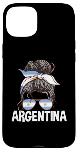Argentinien Mädchen Unordentlicher Haarknoten Argentinische Frau Hülle für iPhone 15 Plus Argentinien Mädchen Unordentlicher Haarknoten Argentinische Frau Hülle für iPhone 15 Plus von Argentine Republic Design Argentina Flag