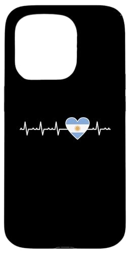 Argentinische Flagge Herz Argentinien Flagge Heartbeat Wear Hülle für iPhone 15 Pro Argentinische Flagge Herz Argentinien Flagge Heartbeat Wear Hülle für iPhone 15 Pro von Argentine Republic Design Argentina Flag