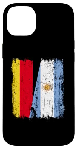 Deutschland Argentinien Halbflagge deutsche argentinische Wurzeln Hülle für iPhone 14 Plus Deutschland Argentinien Halbflagge deutsche argentinische Wurzeln Hülle für iPhone 14 Plus von Argentine Republic Design Argentina Flag