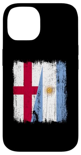 England, Argentinien, halbe Flagge, englische argentinische Wurzeln Hülle für iPhone 14 England, Argentinien, halbe Flagge, englische argentinische Wurzeln Hülle für iPhone 14 von Argentine Republic Design Argentina Flag