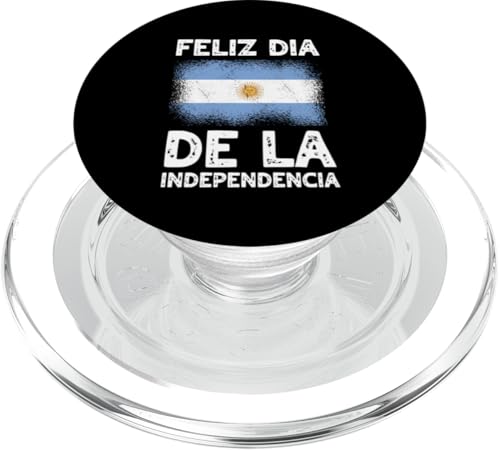 Happy Independence Day Argentinien Spanisch Sprache PopSockets PopGrip für MagSafe von Argentine Republic Design Argentina Flag