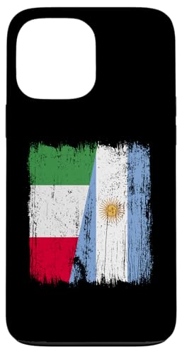 Italien Argentinien halbe Flagge italienische argentinische Wurzeln Hülle für iPhone 13 Pro Max Italien Argentinien halbe Flagge italienische argentinische Wurzeln Hülle für iPhone 13 Pro Max von Argentine Republic Design Argentina Flag