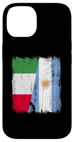 Italien Argentinien halbe Flagge italienische argentinische Wurzeln Hülle für iPhone 14 Italien Argentinien halbe Flagge italienische argentinische Wurzeln Hülle für iPhone 14 von Argentine Republic Design Argentina Flag
