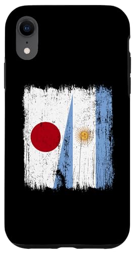 Japan Argentinien halbe Flagge Japanische argentinische Wurzeln Hülle für iPhone XR Japan Argentinien halbe Flagge Japanische argentinische Wurzeln Hülle für iPhone XR von Argentine Republic Design Argentina Flag