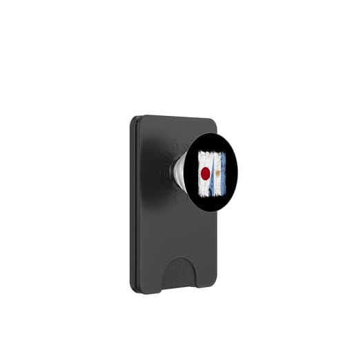 Japan Argentinien halbe Flagge Japanische argentinische Wurzeln PopSockets PopWallet für MagSafe Japan Argentinien halbe Flagge Japanische argentinische Wurzeln PopSockets PopWallet für MagSafe von Argentine Republic Design Argentina Flag