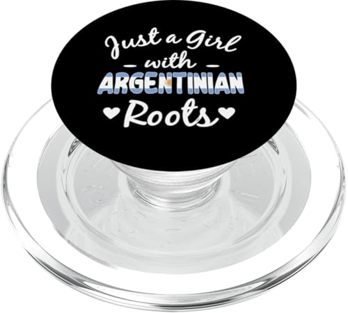 Just A Girl With Argentinian Roots Argentinische Frauen PopSockets PopGrip für MagSafe Just A Girl With Argentinian Roots Argentinische Frauen PopSockets PopGrip für MagSafe von Argentine Republic Design Argentina Flag