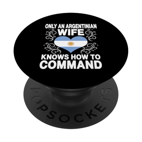 Lustige argentinische Ehefrau tragen Argentinien verheiratete Frauen Humor PopSockets Klebender PopGrip Lustige argentinische Ehefrau tragen Argentinien verheiratete Frauen Humor PopSockets Klebender PopGrip von Argentine Republic Design Argentina Flag