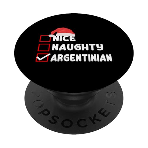Lustiges argentinisches Weihnachtskostüm Argentinien Santa Wear PopSockets Klebender PopGrip Lustiges argentinisches Weihnachtskostüm Argentinien Santa Wear PopSockets Klebender PopGrip von Argentine Republic Design Argentina Flag