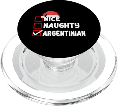 Lustiges argentinisches Weihnachtskostüm Argentinien Santa Wear PopSockets PopGrip für MagSafe Lustiges argentinisches Weihnachtskostüm Argentinien Santa Wear PopSockets PopGrip für MagSafe von Argentine Republic Design Argentina Flag