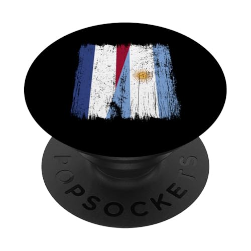 Niederlande Argentinien Halbflagge Niederländische argentinische Wurzeln PopSockets Klebender PopGrip Niederlande Argentinien Halbflagge Niederländische argentinische Wurzeln PopSockets Klebender PopGrip von Argentine Republic Design Argentina Flag
