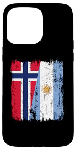 Norwegen Argentinien Halbflagge Norwegische argentinische Wurzeln Hülle für iPhone 15 Pro Max Norwegen Argentinien Halbflagge Norwegische argentinische Wurzeln Hülle für iPhone 15 Pro Max von Argentine Republic Design Argentina Flag