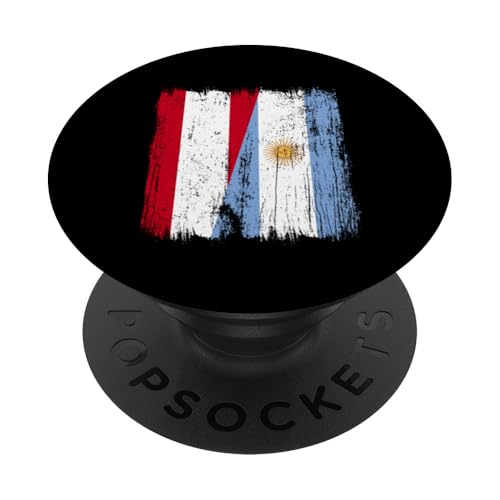 Österreich Argentinien Halbflagge Österreichische argentinische Wurzeln PopSockets Klebender PopGrip Österreich Argentinien Halbflagge Österreichische argentinische Wurzeln PopSockets Klebender PopGrip von Argentine Republic Design Argentina Flag