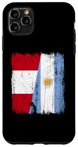 Peru Argentinien halbe Flagge peruanische argentinische Wurzeln Hülle für iPhone 11 Pro Max Peru Argentinien halbe Flagge peruanische argentinische Wurzeln Hülle für iPhone 11 Pro Max von Argentine Republic Design Argentina Flag