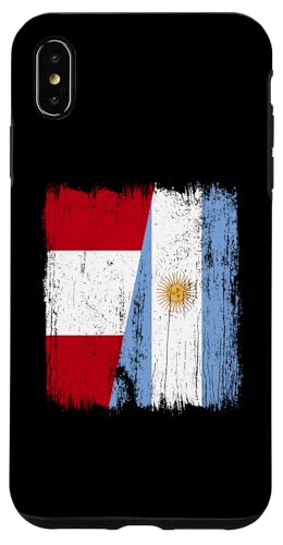Peru Argentinien halbe Flagge peruanische argentinische Wurzeln Hülle für iPhone XS Max Peru Argentinien halbe Flagge peruanische argentinische Wurzeln Hülle für iPhone XS Max von Argentine Republic Design Argentina Flag