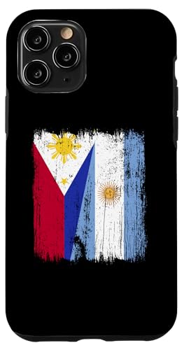 Philippinen Argentinien halbe Flagge philippinische argentinische Wurzeln Hülle für iPhone 11 Pro Philippinen Argentinien halbe Flagge philippinische argentinische Wurzeln Hülle für iPhone 11 Pro von Argentine Republic Design Argentina Flag