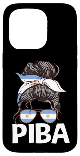 Piba Argentinien Mädchen Unordentlicher Haarknoten Argentinien Frau Hülle für iPhone 15 Pro Piba Argentinien Mädchen Unordentlicher Haarknoten Argentinien Frau Hülle für iPhone 15 Pro von Argentine Republic Design Argentina Flag