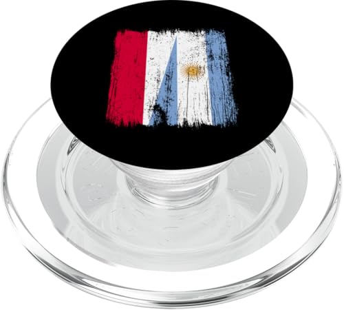 Polen Argentinien halbe Flagge polnische argentinische Wurzeln PopSockets PopGrip für MagSafe Polen Argentinien halbe Flagge polnische argentinische Wurzeln PopSockets PopGrip für MagSafe von Argentine Republic Design Argentina Flag