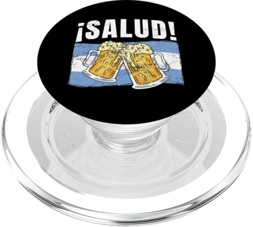 Salud Argentinian Cheers Argentinien Beer Toast PopSockets PopGrip für MagSafe Salud Argentinian Cheers Argentinien Beer Toast PopSockets PopGrip für MagSafe von Argentine Republic Design Argentina Flag