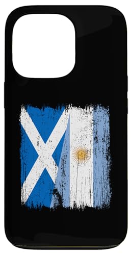 Schottland Argentinien halbe Flagge schottische argentinische Wurzeln Hülle für iPhone 13 Pro Schottland Argentinien halbe Flagge schottische argentinische Wurzeln Hülle für iPhone 13 Pro von Argentine Republic Design Argentina Flag