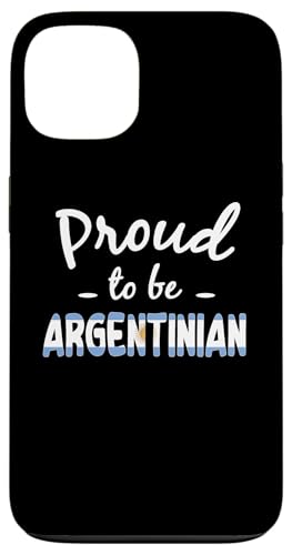Stolz auf argentinische Wurzeln, argentinisches Erbe Hülle für iPhone 13 von Argentine Republic Design Argentina Flag