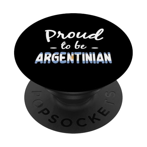 Stolz auf argentinische Wurzeln, argentinisches Erbe PopSockets Klebender PopGrip Stolz auf argentinische Wurzeln, argentinisches Erbe PopSockets Klebender PopGrip von Argentine Republic Design Argentina Flag
