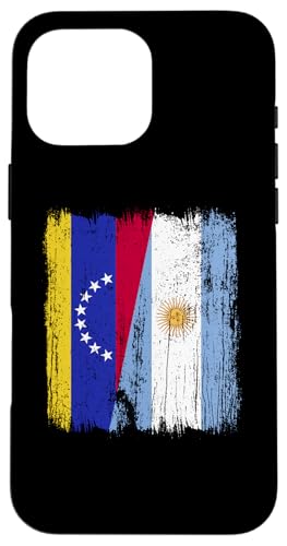 Venezuela Argentinien Halbflagge venezolanische argentinische Wurzeln Hülle für iPhone 16 Pro Max Venezuela Argentinien Halbflagge venezolanische argentinische Wurzeln Hülle für iPhone 16 Pro Max von Argentine Republic Design Argentina Flag