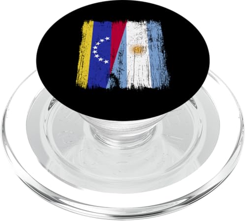 Venezuela Argentinien Halbflagge venezolanische argentinische Wurzeln PopSockets PopGrip für MagSafe Venezuela Argentinien Halbflagge venezolanische argentinische Wurzeln PopSockets PopGrip für MagSafe von Argentine Republic Design Argentina Flag