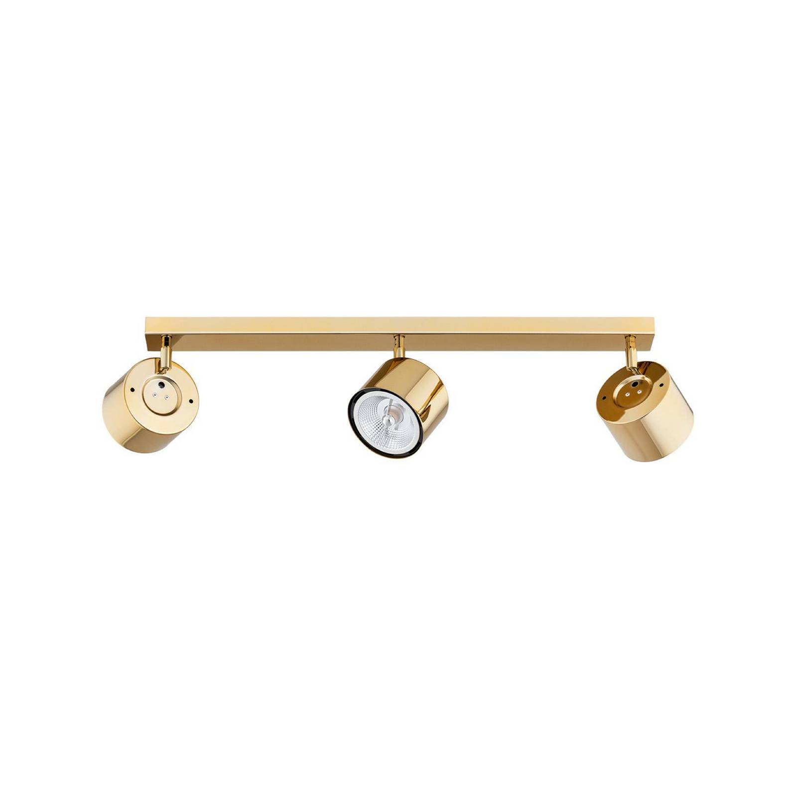 Deckenspot Chloe verstellbar, 3-flammig, Stahl messingfarben Deckenspot Chloe verstellbar, 3-flammig, Stahl messingfarben von Argon