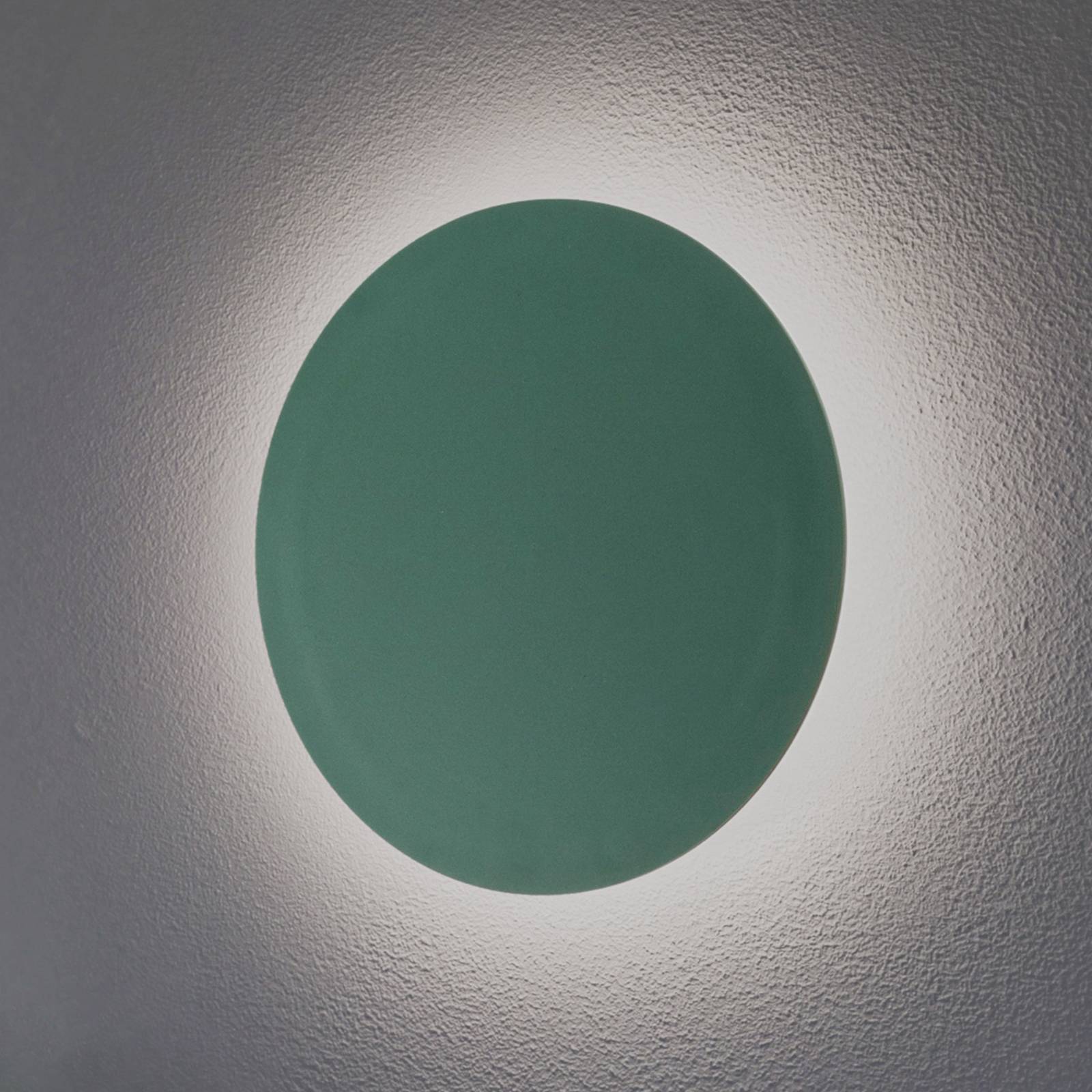 LED-Wandleuchte Orios Plus, grün, Ø 30 cm, Stahl LED-Wandleuchte Orios Plus, grün, Ø 30 cm, Stahl von Argon