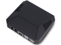 Argon40 Argon ONE V3 M.2 NVMe PCIe-Gehäuse für Raspberry Pi 5 - mit Lüfter und Kühlkörper - Aluminium - schwarz} von Argon40