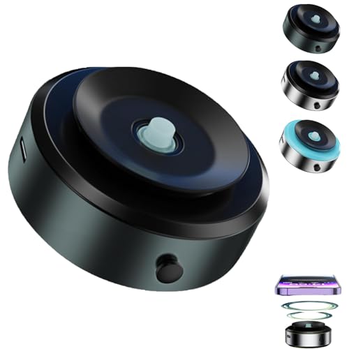Argumub Doppelseitiger Telefonhalter: Innovative Dual Saugnapf Und Magnetdesign Saugnapf Telefonhalterung Für Auto, Fitnessstudio, Spiegel, Duschtelefonhalter, Kompatibel Mit Allen Telefonen (Black) von Argumub