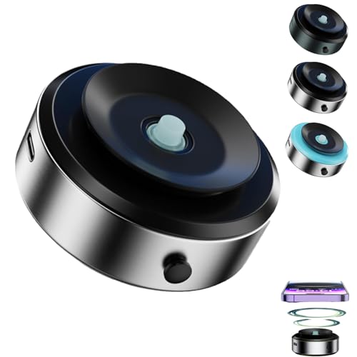 Argumub Doppelseitiger Telefonhalter: Innovative Dual Saugnapf Und Magnetdesign Saugnapf Telefonhalterung Für Auto, Fitnessstudio, Spiegel, Duschtelefonhalter, Kompatibel Mit Allen Telefonen (Sliver) von Argumub