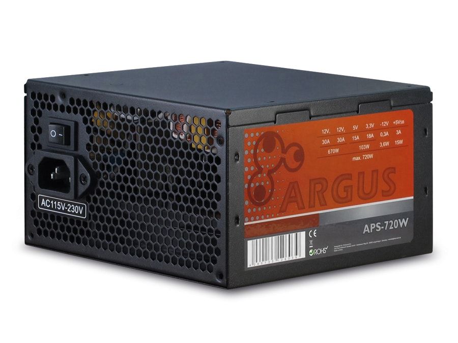 ARGUS ATX2.31 Computer-Schaltnetzteil APS-720W von Argus