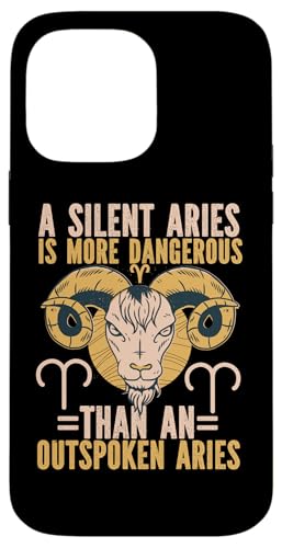 Ein stiller Widder ist gefährlicher als ein ausgesprochener Widder Hülle für iPhone 14 Pro Max Ein stiller Widder ist gefährlicher als ein ausgesprochener Widder Hülle für iPhone 14 Pro Max von Aries Zodiac Sign Designs For Women