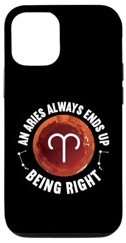 Widder-Sternzeichen: An Aries Always Ends Up Being Right Hülle für iPhone 12/12 Pro Widder-Sternzeichen: An Aries Always Ends Up Being Right Hülle für iPhone 12/12 Pro von Aries Zodiac Sign Designs For Women