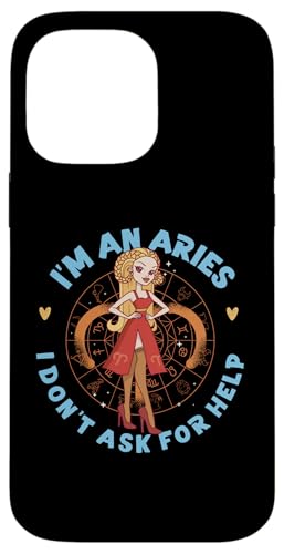 Widder-Sternzeichen: I'm An Aries - I Don't Ask For Help Hülle für iPhone 14 Pro Max Widder-Sternzeichen: I'm An Aries - I Don't Ask For Help Hülle für iPhone 14 Pro Max von Aries Zodiac Sign Designs For Women