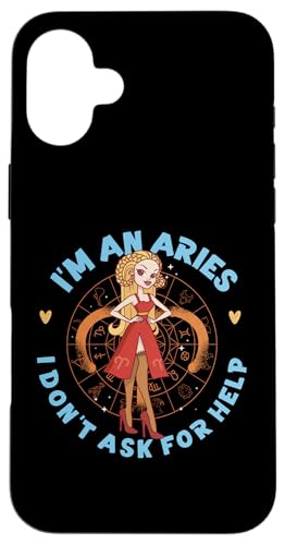 Widder-Sternzeichen: I'm An Aries - I Don't Ask For Help Hülle für iPhone 16 Plus Widder-Sternzeichen: I'm An Aries - I Don't Ask For Help Hülle für iPhone 16 Plus von Aries Zodiac Sign Designs For Women