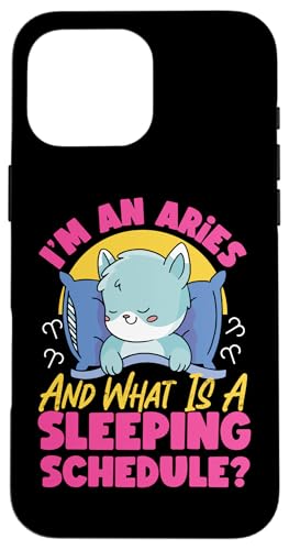 Widder-Sternzeichen: Ich bin ein Widder und was ist ein Schlafplan? Hülle für iPhone 16 Pro Max Widder-Sternzeichen: Ich bin ein Widder und was ist ein Schlafplan? Hülle für iPhone 16 Pro Max von Aries Zodiac Sign Designs For Women