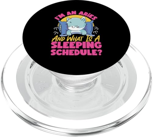 Widder-Sternzeichen: Ich bin ein Widder und was ist ein Schlafplan? PopSockets PopGrip für MagSafe Widder-Sternzeichen: Ich bin ein Widder und was ist ein Schlafplan? PopSockets PopGrip für MagSafe von Aries Zodiac Sign Designs For Women